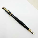 Cartier Black Trinity Fountain Pen - Fine 18kt Gold Nib