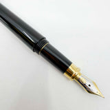 Cartier Black Trinity Fountain Pen - Fine 18kt Gold Nib