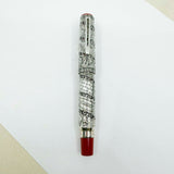 OMAS Jerusalem 3000 Limited Edition Sterling Silver Fountain Pen (1996) - Broad 18kt Gold Nib