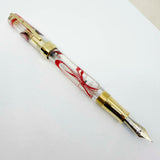 Visconti Opera Master Crimson Tide Demonstrator Limited Edition Fountain Pen #17/70 - Flexible Fine 23K Palladium Nib