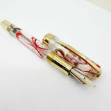 Visconti Opera Master Crimson Tide Demonstrator Limited Edition Fountain Pen #17/70 - Flexible Fine 23K Palladium Nib