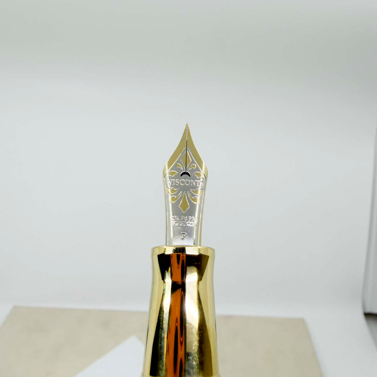 Visconti Opera Master Crimson Tide Demonstrator Limited Edition Fountain Pen #17/70 - Flexible Fine 23K Palladium Nib