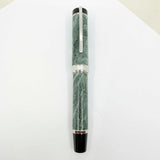 Visconti Millionaire Limited Edition Actual Green Marble Fountain Pen - Flexible Fine 23K Palladium Nib