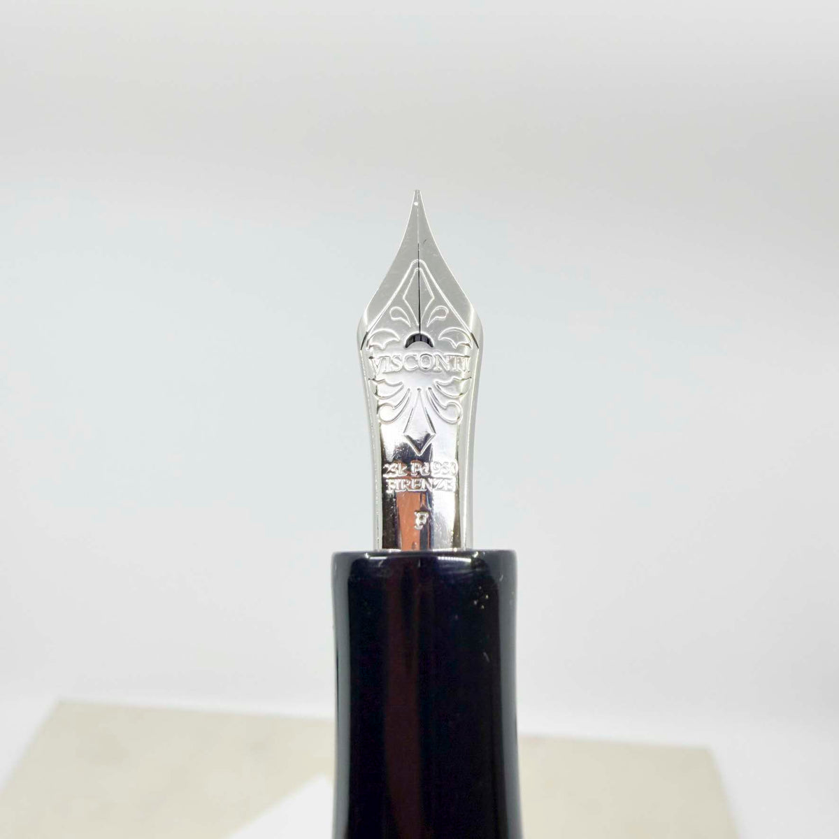 Visconti Millionaire Limited Edition Actual Green Marble Fountain Pen - Flexible Fine 23K Palladium Nib