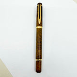 Waterman Man 100 Briarwood  Fountain Pen - Fine 18kt Gold Nib