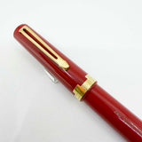 OMAS Jerusalem 3000 Red Terracotta Vegetal Resin Special Edition Fountain Pen  - Medium 18kt Gold Nib