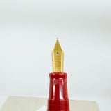 OMAS Jerusalem 3000 Red Terracotta Vegetal Resin Special Edition Fountain Pen  - Medium 18kt Gold Nib