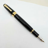 Montblanc Larger Size Boheme Fountain Pen - Fixed Nib (Non-Retractable) - Stoneless Model - Fine 14kt Gold Nib