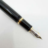 Montblanc Larger Size Boheme Fountain Pen - Fixed Nib (Non-Retractable) - Stoneless Model - Fine 14kt Gold Nib