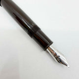 Montblanc Le Petit Prince & Aviator LeGrand #146 Brown Resin Fountain Pen - Double Broad 14kt Gold Nib