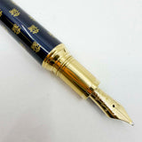 Montblanc 2021 Homage to Napoleon Bonaparte Patron of Arts 4810 Limited Edition Fountain Pen - Broad 18kt Gold Nib - No Original Box