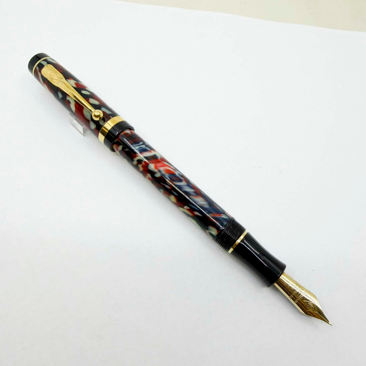 Conway Stewart Special Duro Levenger Edition Fountain Pen - Fine 18kt Gold Nib - MINT