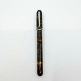 Dunhill Sidecar Tortoiseshell Lacquer Fountain Pen  - Medium 18kt Gold Nib - MINT