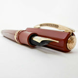 Visconti Brunelleschi Terracotta 8-Sided Limited Edition Oversized Fountain Pen #126/388 - Flexible Fine 23K Palladium Dreamtouch Nib