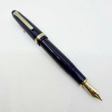 Sailor Profit Large Navy Blue Fountain Pen - Broad 21kt Gold Nib