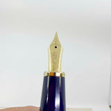 Sailor Profit Large Navy Blue Fountain Pen - Broad 21kt Gold Nib