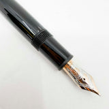 Montblanc Meisterstuck 75th Anniversary "1924" LeGrand Doue Numbered Limited Edition Solitaire Barleycorn Sterling Silver Fountain Pen - Medium 18kt Gold Nib - MINT