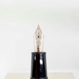 Montblanc Meisterstuck 75th Anniversary "1924" LeGrand Doue Numbered Limited Edition Solitaire Barleycorn Sterling Silver Fountain Pen - Medium 18kt Gold Nib - MINT