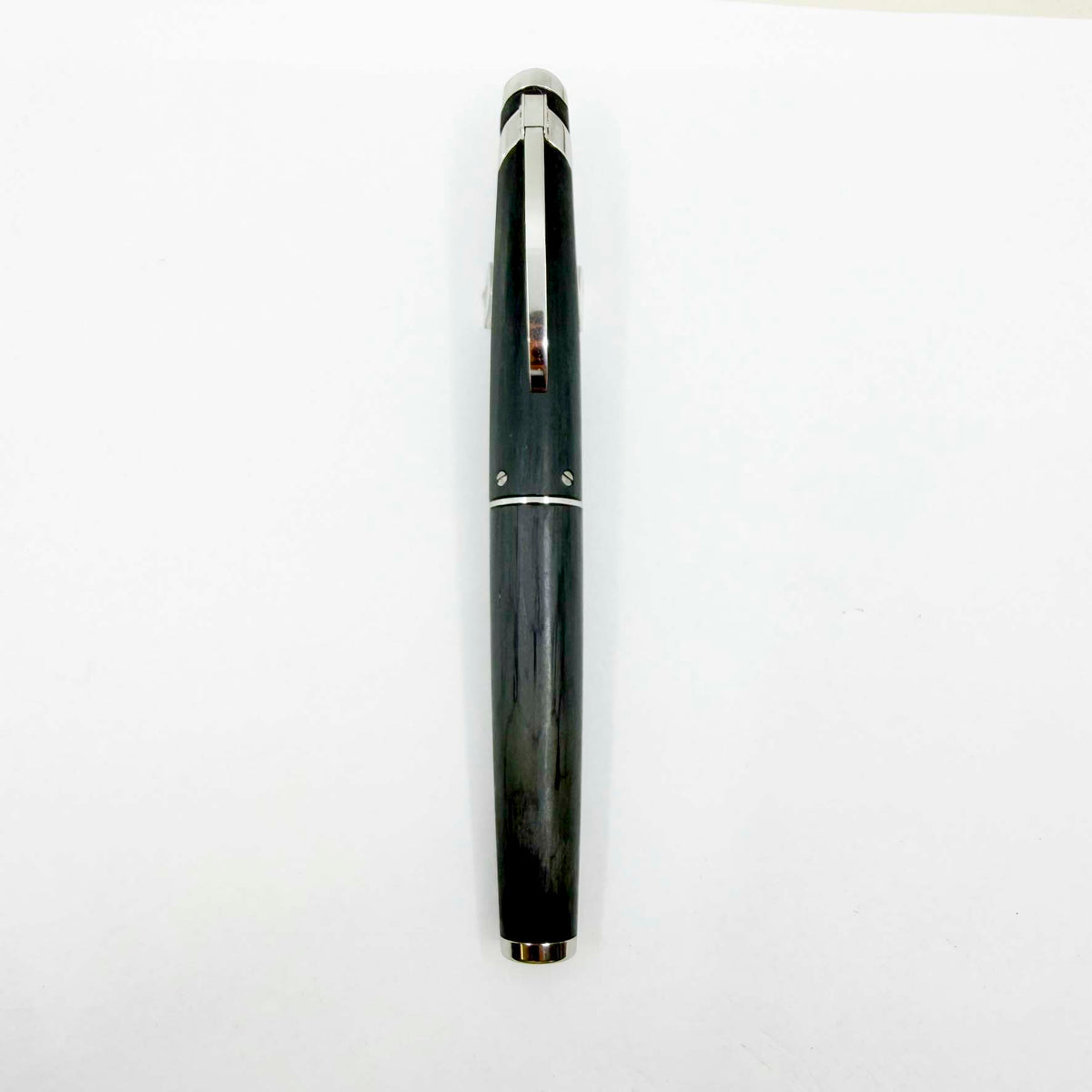 Visconti Pininfarina Carbongrafite Retractable Nib Limited Edition Fountain Pen - Fine Chromium 18 SmarTouch Tubular Nib