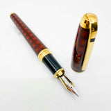S.T. Dupont Orpheo Vertigo Largest Size Fountain Pen - Medium 18kt Gold Nib