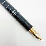 OMAS Dark Blue Marconi Limited Edition Fountain Pen - Medium 18kt Gold Nib