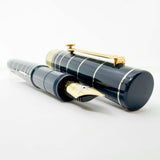 OMAS Dark Blue Marconi Limited Edition Fountain Pen - Medium 18kt Gold Nib