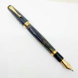 Montegrappa Ammiraglio Aquarius Limited Edition Fountain Pen #20 Of Only 25 Pens! - Fine 18kt Gold Large #8 Nib