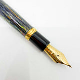 Montegrappa Ammiraglio Aquarius Limited Edition Fountain Pen #20 Of Only 25 Pens! - Fine 18kt Gold Large #8 Nib