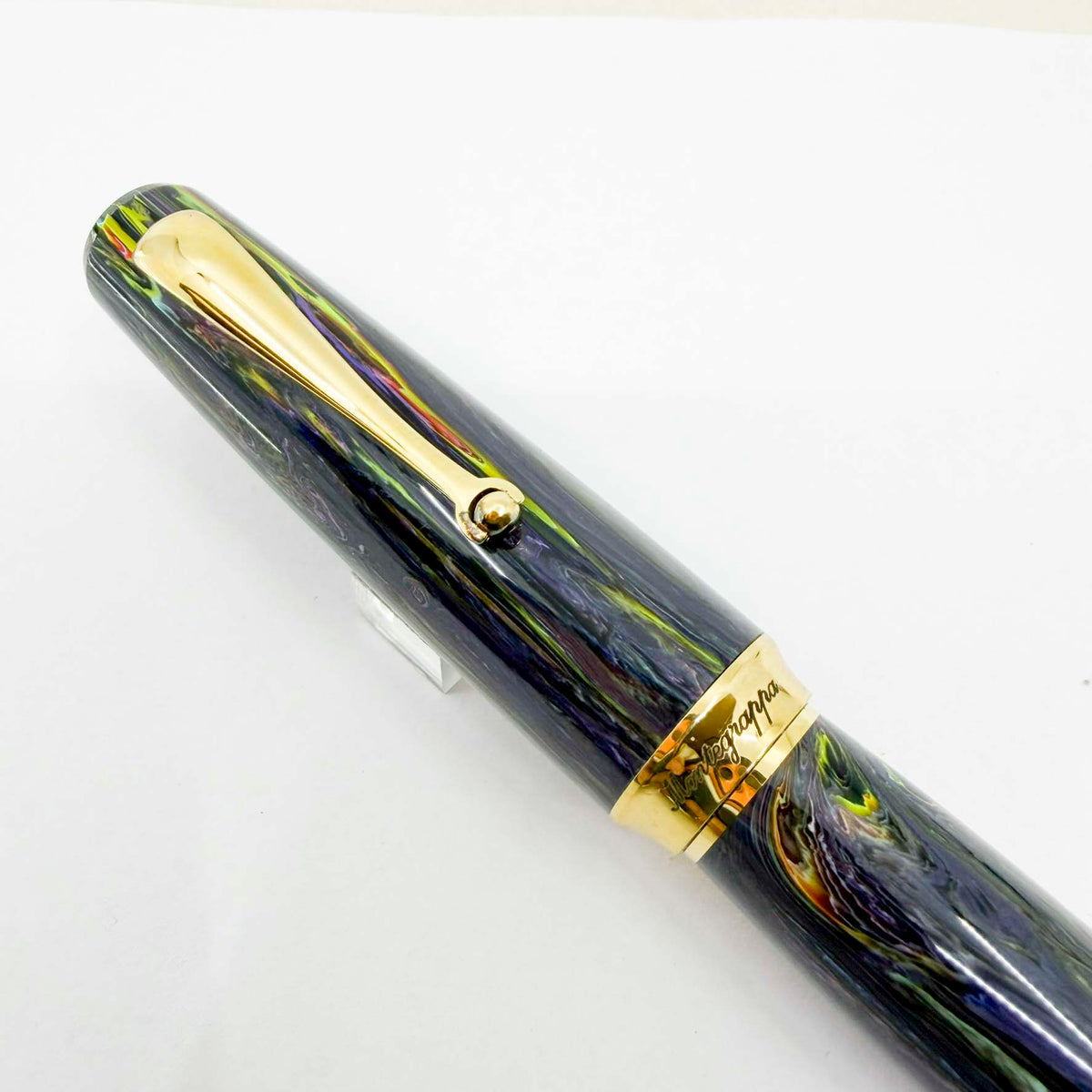 Montegrappa Ammiraglio Aquarius Limited Edition Fountain Pen #20 Of Only 25 Pens! - Fine 18kt Gold Large #8 Nib