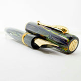 Montegrappa Ammiraglio Aquarius Limited Edition Fountain Pen #20 Of Only 25 Pens! - Fine 18kt Gold Large #8 Nib