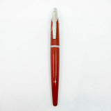 Dunhill AD2000 Orange/Red Metallic Fountain Pen - Fine 18kt Gold Nib (Leans to XF-Nib Made by Pilot)
