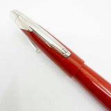 Dunhill AD2000 Orange/Red Metallic Fountain Pen - Fine 18kt Gold Nib (Leans to XF-Nib Made by Pilot)