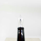 Dunhill AD2000 Orange/Red Metallic Fountain Pen - Fine 18kt Gold Nib (Leans to XF-Nib Made by Pilot)