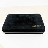 Aurora Large #88 Fully Gold-Plated Fountain Pen - Fine 14kt Gold Nib - RARE In Full Gold-Plated