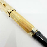 Aurora Large #88 Fully Gold-Plated Fountain Pen - Fine 14kt Gold Nib - RARE In Full Gold-Plated