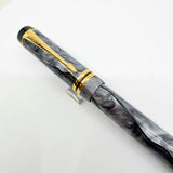 Parker Duofold Marbled Gray, Pearl & Black Rollerball Pen