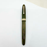 OMAS A. M. 87 Briarwood Fountain Pen (The Oversized Profile Within the Series) - Flexible Medium 14kt Gold Nib (Late 1980s)