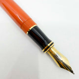Parker "Big Red" (Orange) Duofold Centennial (Largest Size) Fountain Pen - Medium 18kt Gold Nib