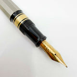 OMAS T-2 Titanium 75th Anniversary Limited Edition Fountain Pen - Medium 18kt Gold Nib