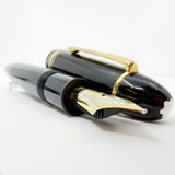 Montblanc Meisterstuck Black Resin #149 Fountain Pen - Largest of the Meisterstucks - Medium 18kt Gold Nib