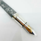 Montegrappa Extra 1930 Special Limited Edition "Shiny Circles Celluloid" Fountain Pen - Fine 19kt Gold Nib - #06 of 35 Pens Made!