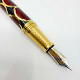 Michel Perchin Year of the Dragon Limited Edition Fountain Pen (Year 2000) - Medium 18kt Gold Nib