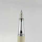 Cross Parasol Curves Cream and Chrome cap - Fountain Pen