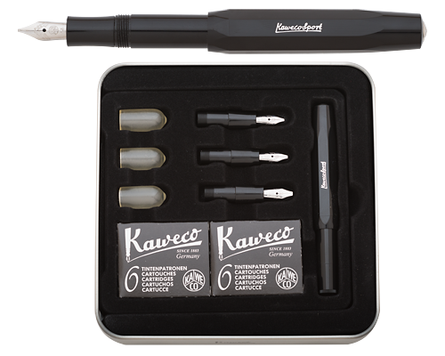 Kaweco Calligraphy Kit Black - Fountain Pen Kit