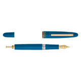 Esterbrook Estie Back to the Land - Gold Funky Lake Fountain Pen (Button Piston)