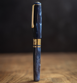 Model J Chatoyant Acrylic Capri Blue Fountain Pen