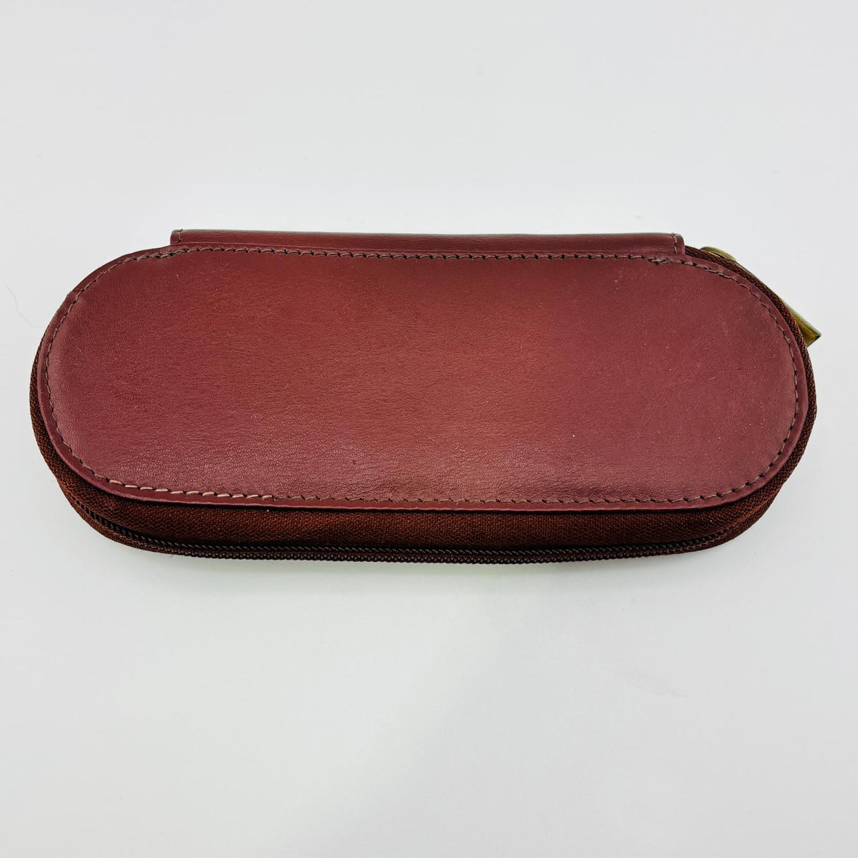 Brown Leather Pen Case