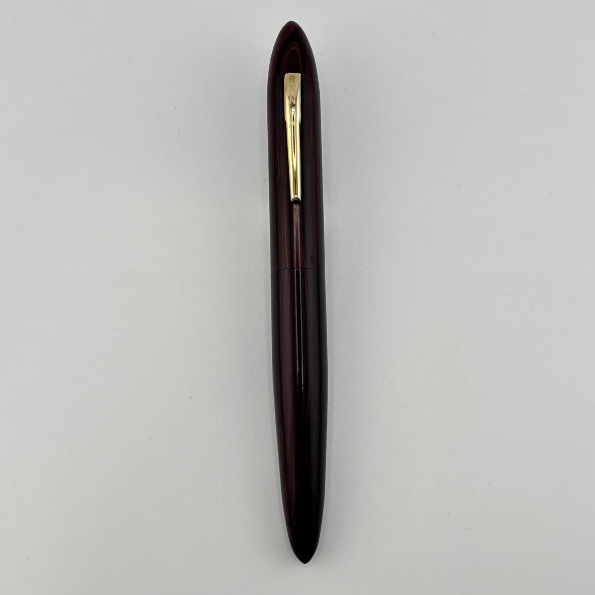 Ranga India Torpedo Purple ripple ebonite  - Fountain Pen