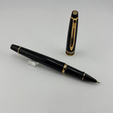 Waterman Expert Black  Gold trim -Roller Ball