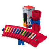 Lamy Plus 3 Colored Pencils Cloth Roll - Pack of 12 ( large pencils )
